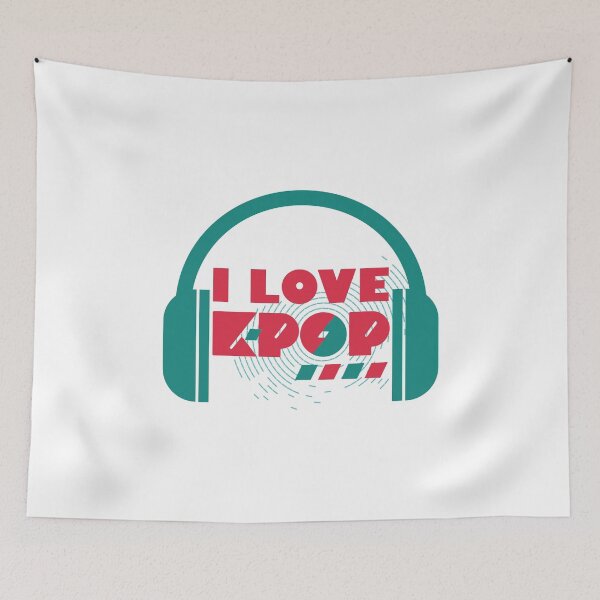 Item preview, I Love K-Pop Music Kpop Korean Pop  designed and sold by jaygo.