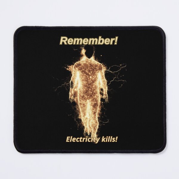 Item preview, Remember! Electricity kills! Gifts For Children And Teenagers designed and sold by MarcinDesign.