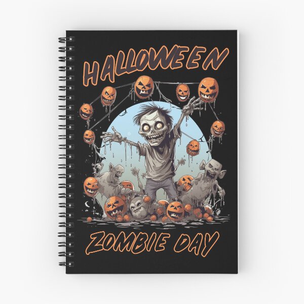Item preview, Día de los zombis en Halloween designed and sold by TeeTemptation.