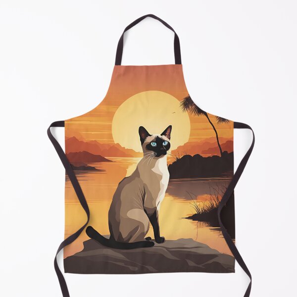 Item preview, cat at sunset designed and sold by REDCATWWW.