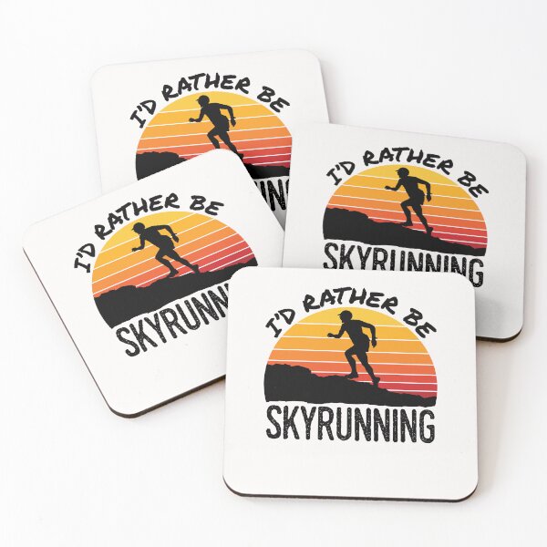 Item preview, I'd Rather Be Skyrunning Trail Running designed and sold by jaygo.
