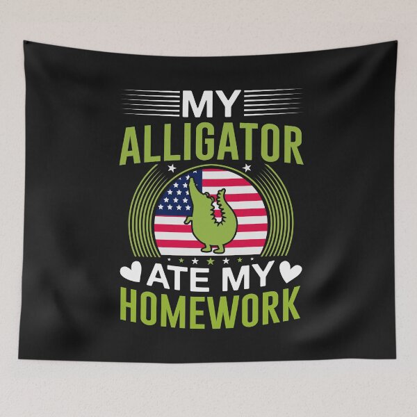 Item preview, alligator designed and sold by Tee Hub.