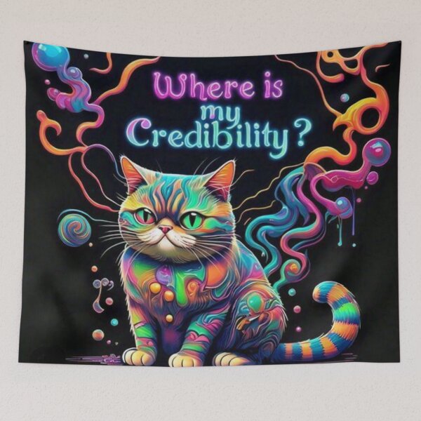 Item preview, THE CAT'S PRIDE IS WOUNDED designed and sold by Owl-o-the-wisp.