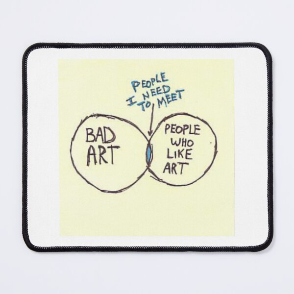 Item preview, Where Bad Art Meets Genius: The Zenn Diagram of Creative Chaos! designed and sold by Ignorant-Artist.
