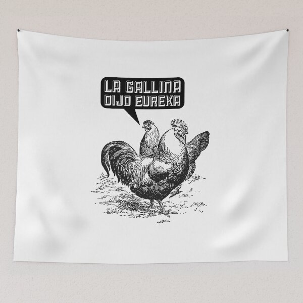 Item preview, La gallina dijo eureka designed and sold by remerasnerdas.