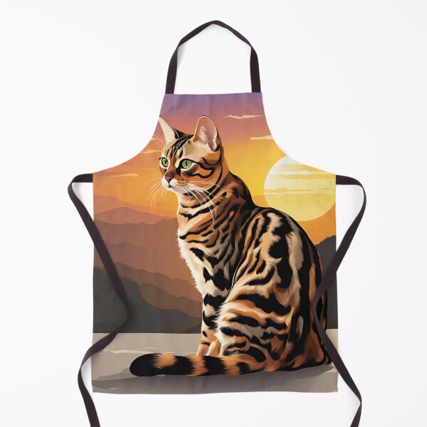 Item preview, cat at sunset designed and sold by REDCATWWW.
