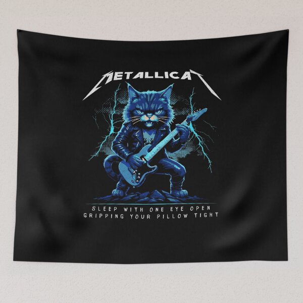 Item preview, Metallicats - Master of Whiskers designed and sold by Tee-Craftify.