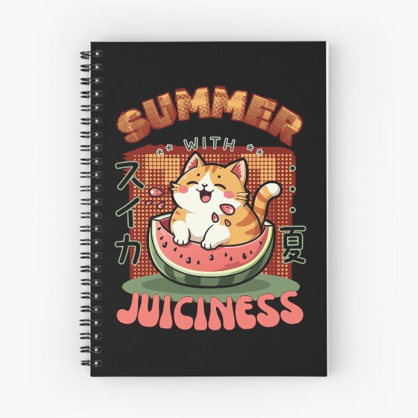 Item preview, Summer with juiceness, Summer cat and watermelon, designed and sold by antcpjr682.