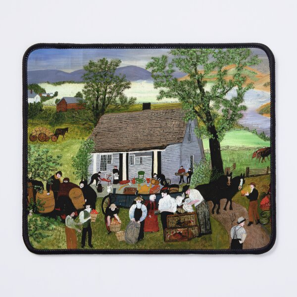Item preview, art by grandma moses, artist grandma moses, artwork by grandma moses, grandma moses art, grandma moses artwork, grandma moses paintings designed and sold by rosa-reid.