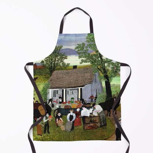 Item preview, art by grandma moses, artist grandma moses, artwork by grandma moses, grandma moses art, grandma moses artwork, grandma moses paintings designed and sold by rosa-reid.