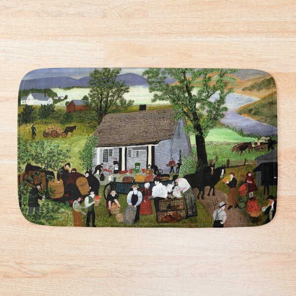 Item preview, art by grandma moses, artist grandma moses, artwork by grandma moses, grandma moses art, grandma moses artwork, grandma moses paintings designed and sold by rosa-reid.