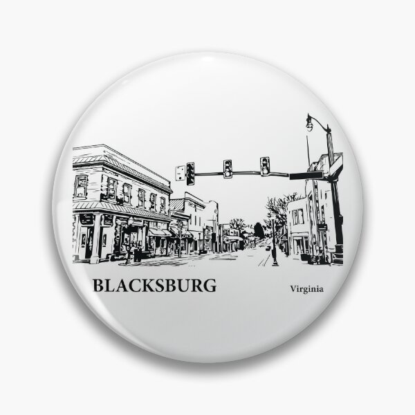 Item preview, Blacksburg Virginia designed and sold by Lakeric Cityscapes.