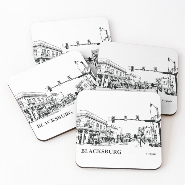 Item preview, Blacksburg Virginia designed and sold by Lakeric Cityscapes.