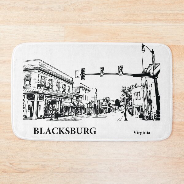 Item preview, Blacksburg Virginia designed and sold by Lakeric Cityscapes.