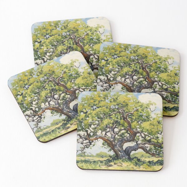 Item preview, Gouache - Oak Tree designed and sold by KootenayDesigns.