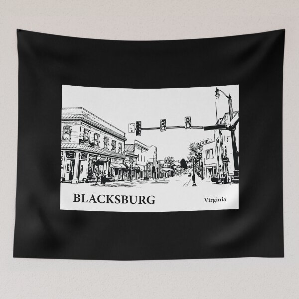 Item preview, Blacksburg Virginia designed and sold by Lakeric Cityscapes.