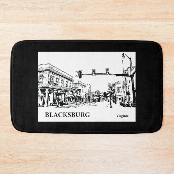 Item preview, Blacksburg Virginia designed and sold by Lakeric Cityscapes.
