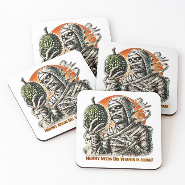 Item preview, Mummy Needs His Vitamin D...urian! - Halloween Special designed and sold by DurianCraze.
