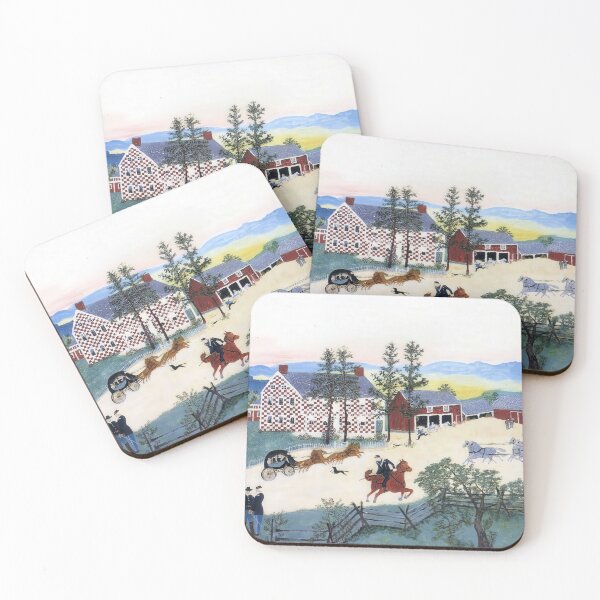 Item preview, art by grandma moses, artist grandma moses, artwork by grandma moses, grandma moses art, grandma moses artwork, grandma moses paintings designed and sold by rosa-reid.