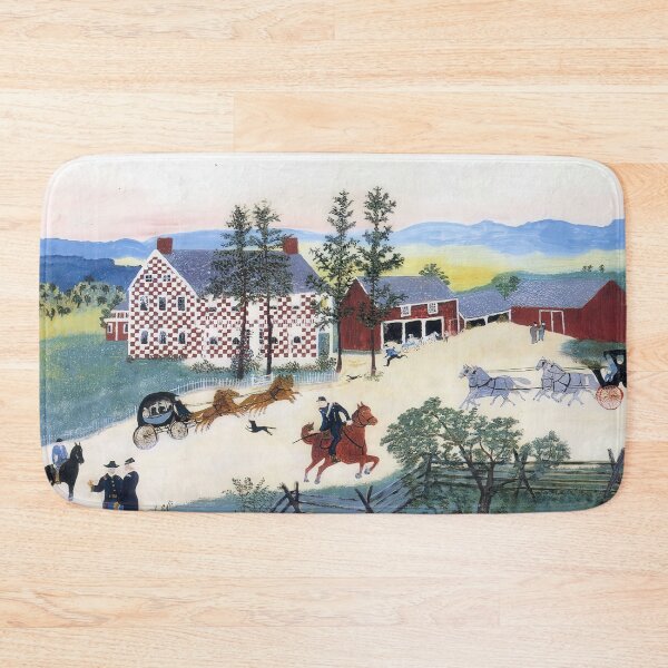 Item preview, art by grandma moses, artist grandma moses, artwork by grandma moses, grandma moses art, grandma moses artwork, grandma moses paintings designed and sold by rosa-reid.