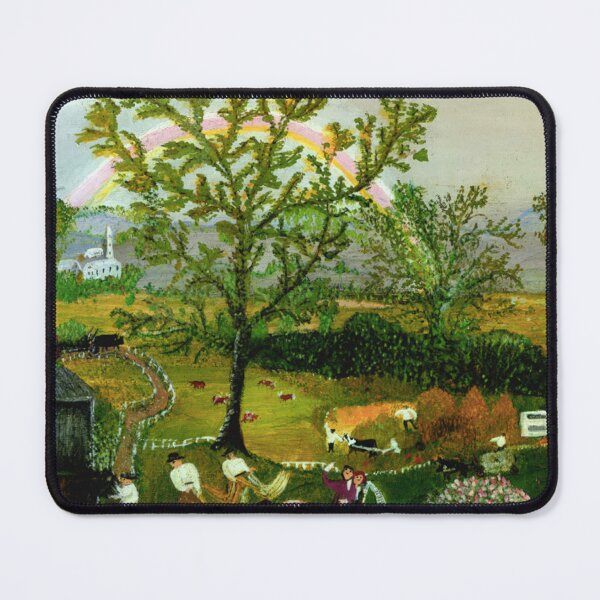 Item preview, art by grandma moses, artist grandma moses, artwork by grandma moses, grandma moses art, grandma moses artwork, grandma moses paintings designed and sold by rosa-reid.