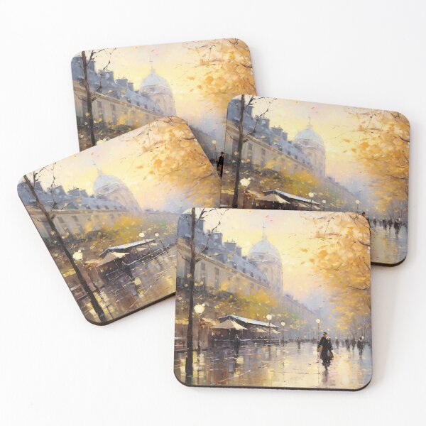 Item preview, Gouache - Paris Street designed and sold by KootenayDesigns.