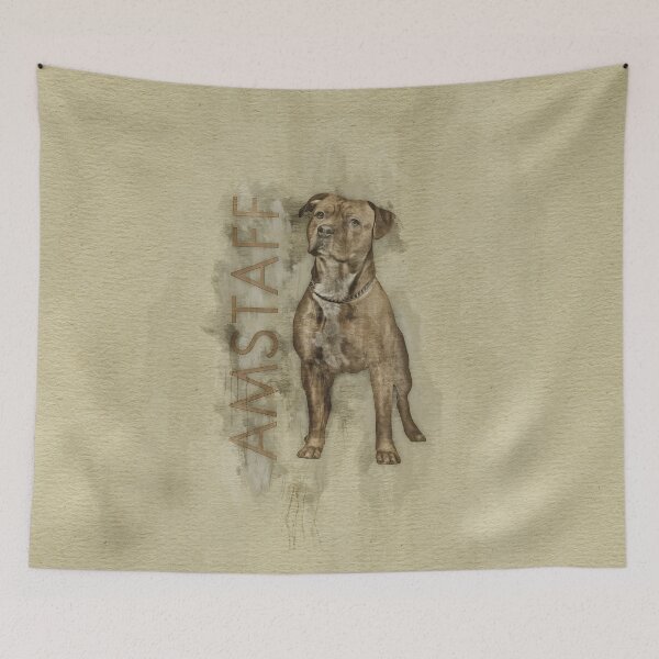 Item preview, American Staffordshire Terrier - Amstaff designed and sold by k9printart.