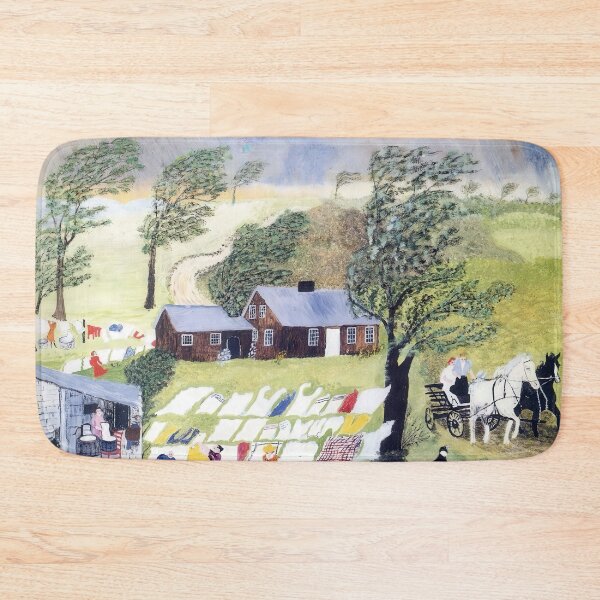 Item preview, art by grandma moses, artist grandma moses, artwork by grandma moses, grandma moses art, grandma moses artwork, grandma moses paintings designed and sold by rosa-reid.
