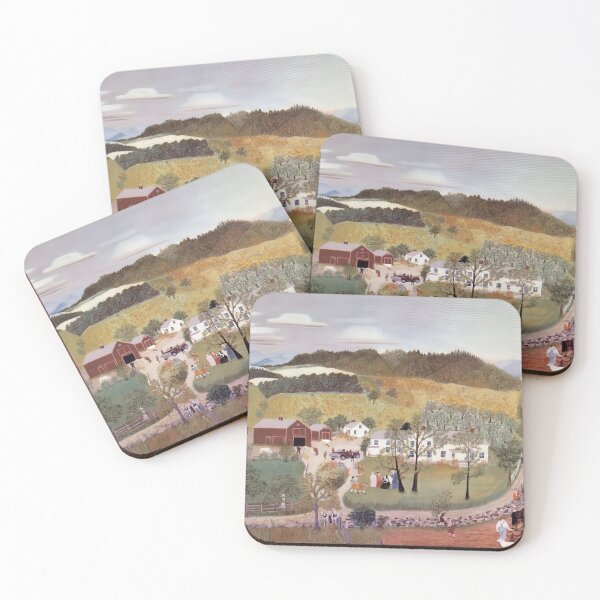 Item preview, art by grandma moses, artist grandma moses, artwork by grandma moses, grandma moses art, grandma moses artwork, grandma moses paintings designed and sold by rosa-reid.