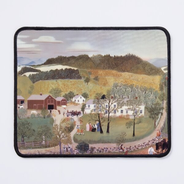 Item preview, art by grandma moses, artist grandma moses, artwork by grandma moses, grandma moses art, grandma moses artwork, grandma moses paintings designed and sold by rosa-reid.