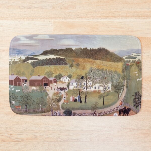 Item preview, art by grandma moses, artist grandma moses, artwork by grandma moses, grandma moses art, grandma moses artwork, grandma moses paintings designed and sold by rosa-reid.