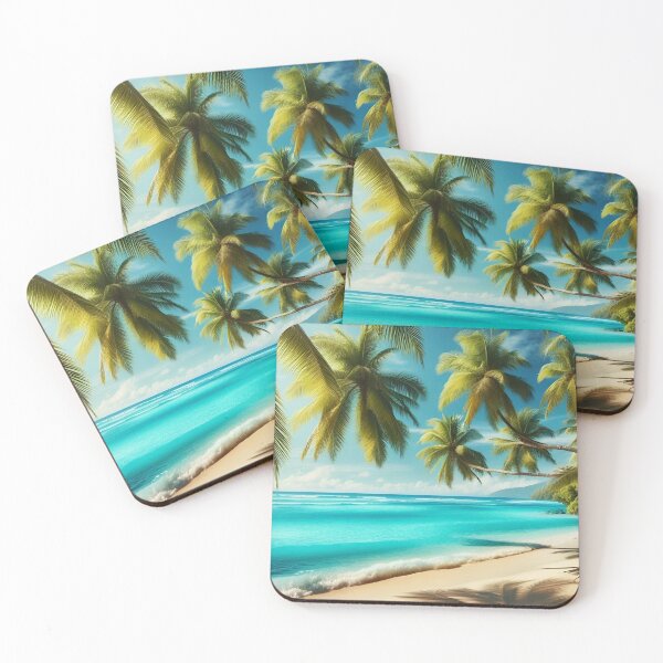Item preview, Palms on the beach designed and sold by mahmoudfarrag.