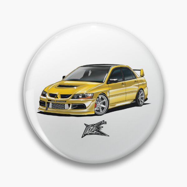 Item preview, mitsubishi evo9 yellow  designed and sold by NaquashM.