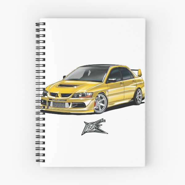 Item preview, mitsubishi evo9 yellow  designed and sold by NaquashM.