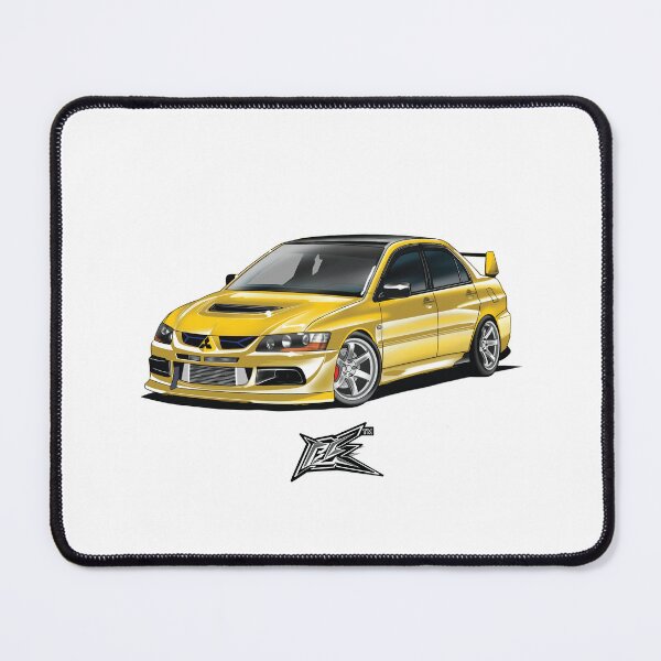 Item preview, mitsubishi evo9 yellow  designed and sold by NaquashM.