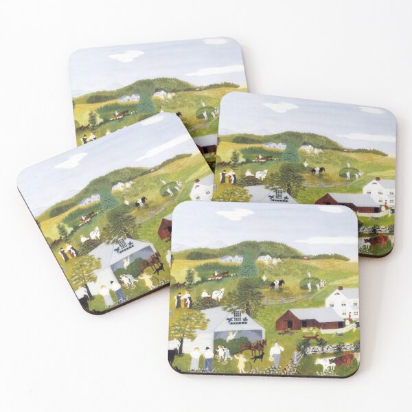 Item preview, art by grandma moses, artist grandma moses, artwork by grandma moses, grandma moses art, grandma moses artwork, grandma moses paintings designed and sold by rosa-reid.