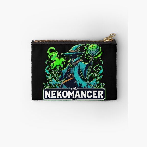 Item preview, Nekomancer Black Cat designed and sold by TomFrontierArt.