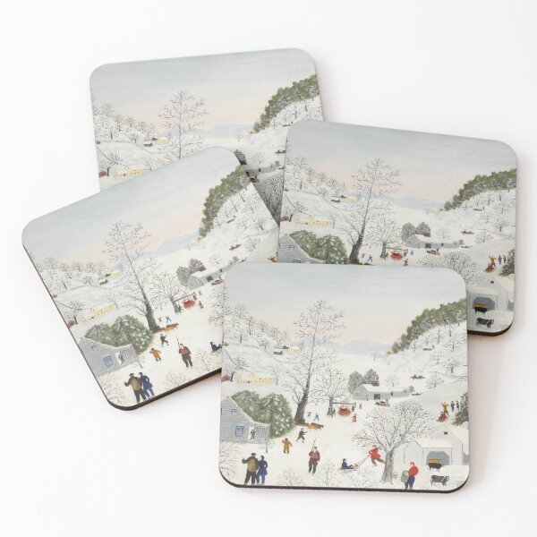 Item preview, art by grandma moses, artist grandma moses, artwork by grandma moses, grandma moses art, grandma moses artwork, grandma moses paintings designed and sold by rosa-reid.