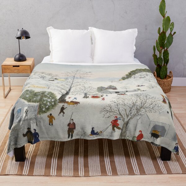 Item preview, art by grandma moses, artist grandma moses, artwork by grandma moses, grandma moses art, grandma moses artwork, grandma moses paintings designed and sold by rosa-reid.