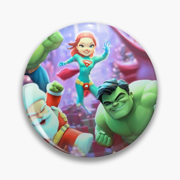 Item preview, DC and Marvel hero  Christmas characters  designed and sold by warayut.