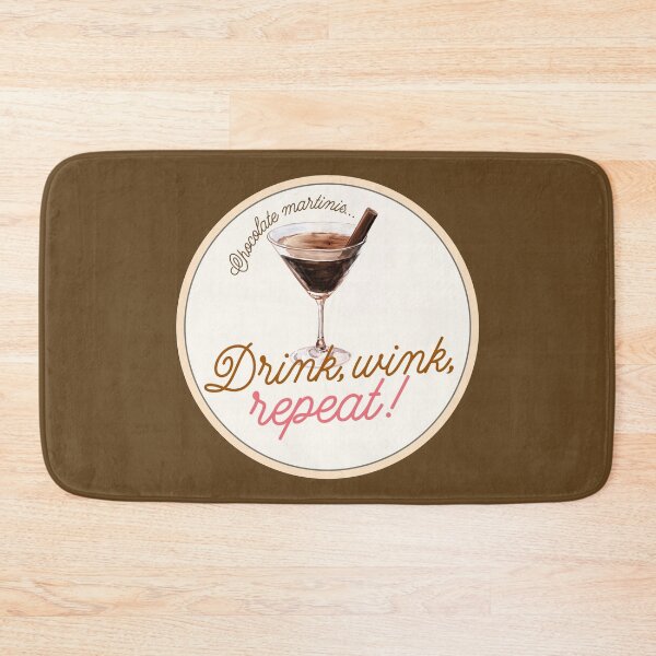 Item preview, Chocolate Martinis: Drink, wink, repeat! designed and sold by PopCultureArtShop.