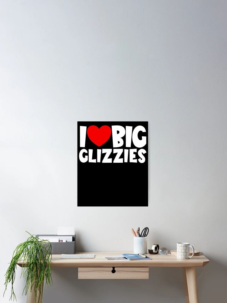Imagen 2 de 3, Póster con la obra I Love Big Glizzies Hotdog 4th Of July Love Glizzies Gear, diseñada y vendida por DynamicDesign.