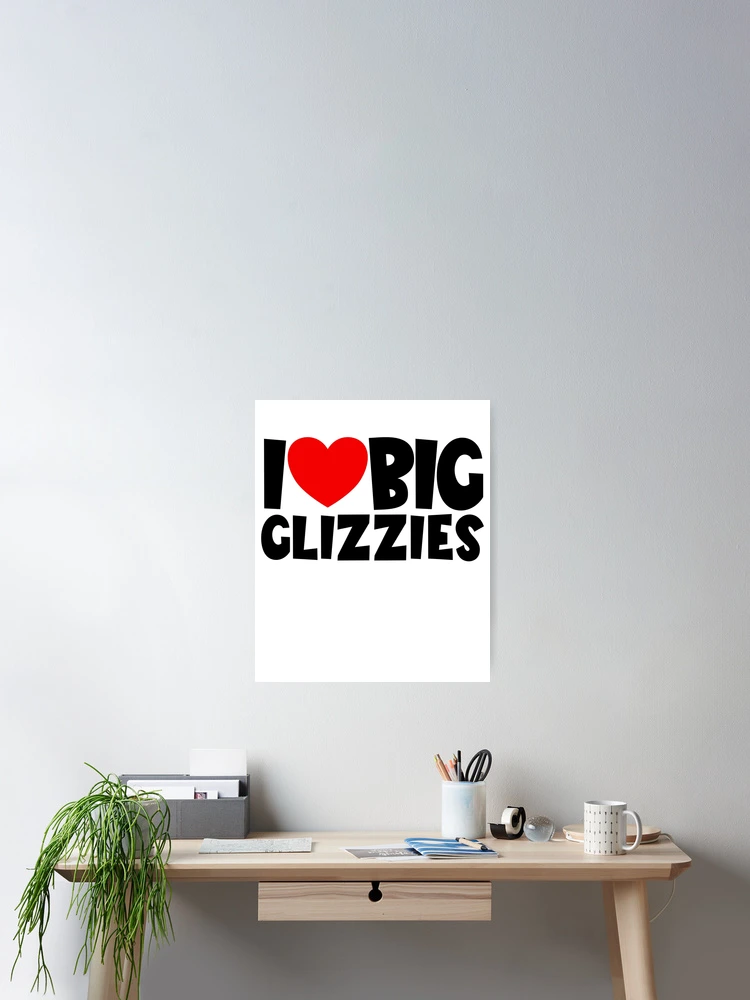 Imagen 2 de 3, Póster con la obra I Love Big Glizzies Hotdog 4th Of July Love Glizzies Gear, diseñada y vendida por DynamicDesign.