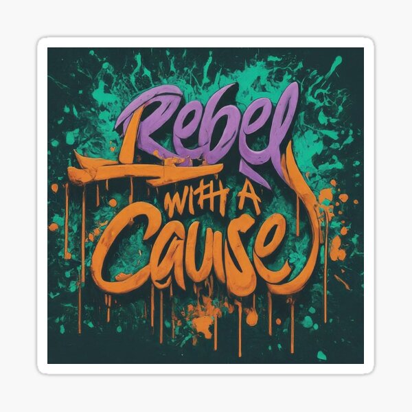 Item preview, Rebel  Heart beat graffiti style  designed and sold by FieryPalette.