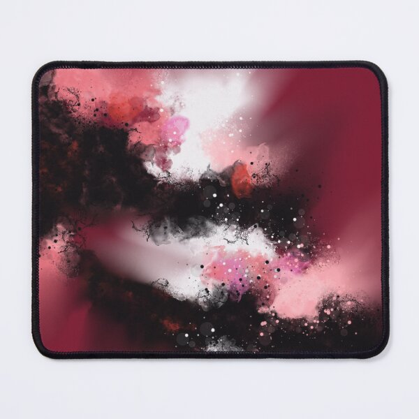 Item preview, Life On Mars - Maroon Black White Pink Abstract designed and sold by Joey Santiago.