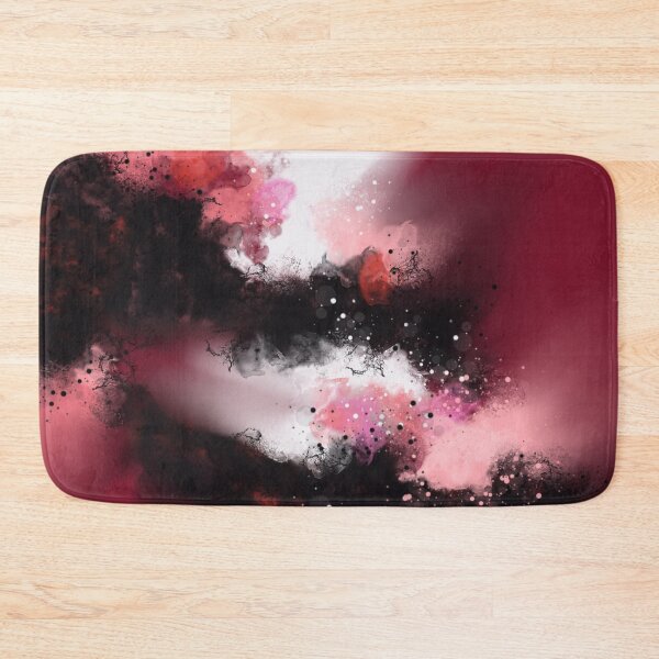 Item preview, Life On Mars - Maroon Black White Pink Abstract designed and sold by Joey Santiago.