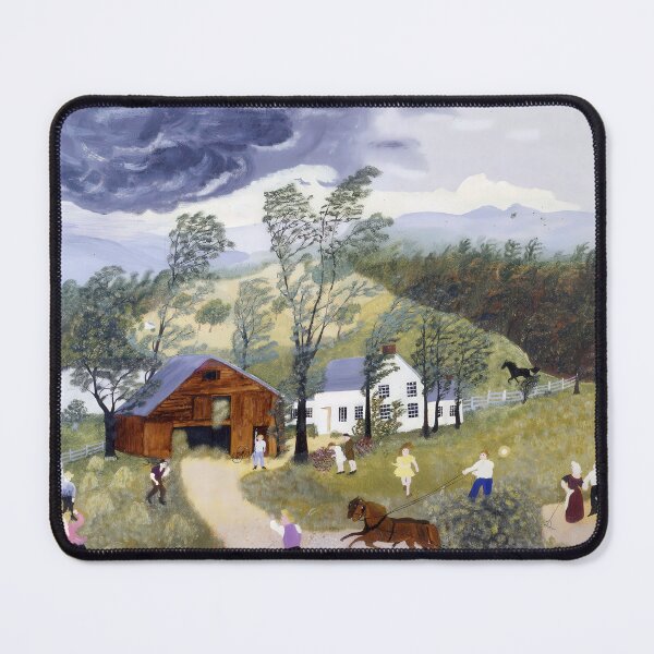 Item preview, art by grandma moses, artist grandma moses, artwork by grandma moses, grandma moses art, grandma moses artwork, grandma moses paintings designed and sold by rosa-reid.