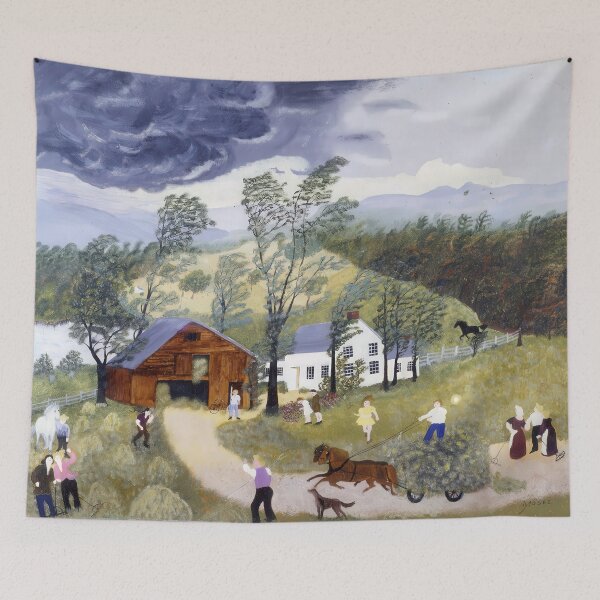 Item preview, art by grandma moses, artist grandma moses, artwork by grandma moses, grandma moses art, grandma moses artwork, grandma moses paintings designed and sold by rosa-reid.