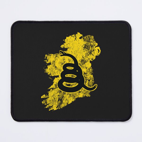 Item preview, Distressed IRELAND - Freedom Is The Superpower -  Gadsden Snake Flag - Dont Tread On Me design silhouette designed and sold by pelagio.