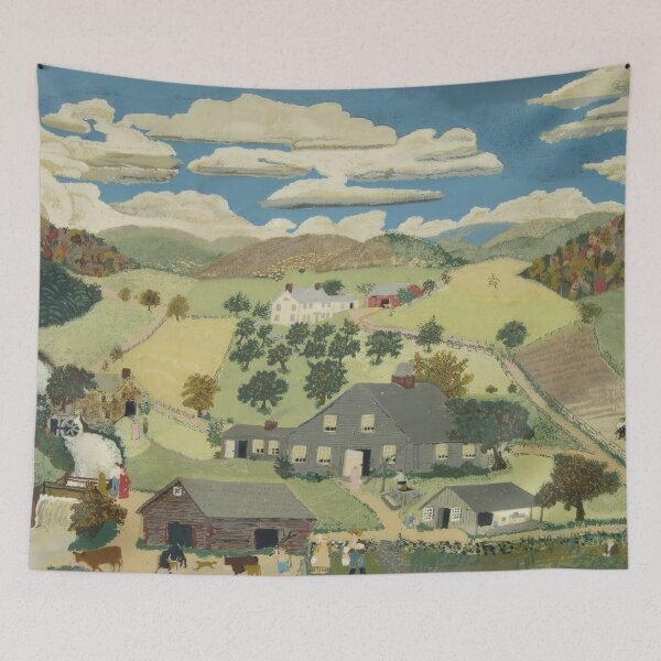 Item preview, art by grandma moses, artist grandma moses, artwork by grandma moses, grandma moses art, grandma moses artwork, grandma moses paintings designed and sold by rosa-reid.